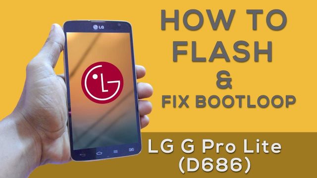 Cara Flash LG D686