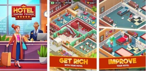 Download Hotel Empire Tycoon Mod Apk Terbaru