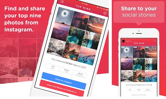 Membuat Best Nine Instagram dengan Topnine