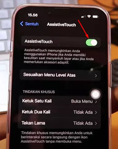 aktifkan AssistiveTouch