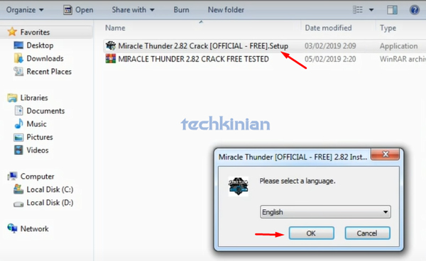 Cara Install Miracle Thunder