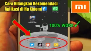 Cara Menghilangkan Rekomendasi Aplikasi di HP Xiaomi