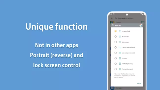 Rotation Control Pro Apk