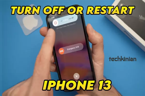 cara restart iphone 13 mini